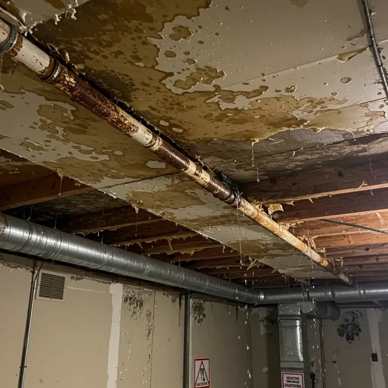 Ceiling Water Damage Repair in Mason, TX